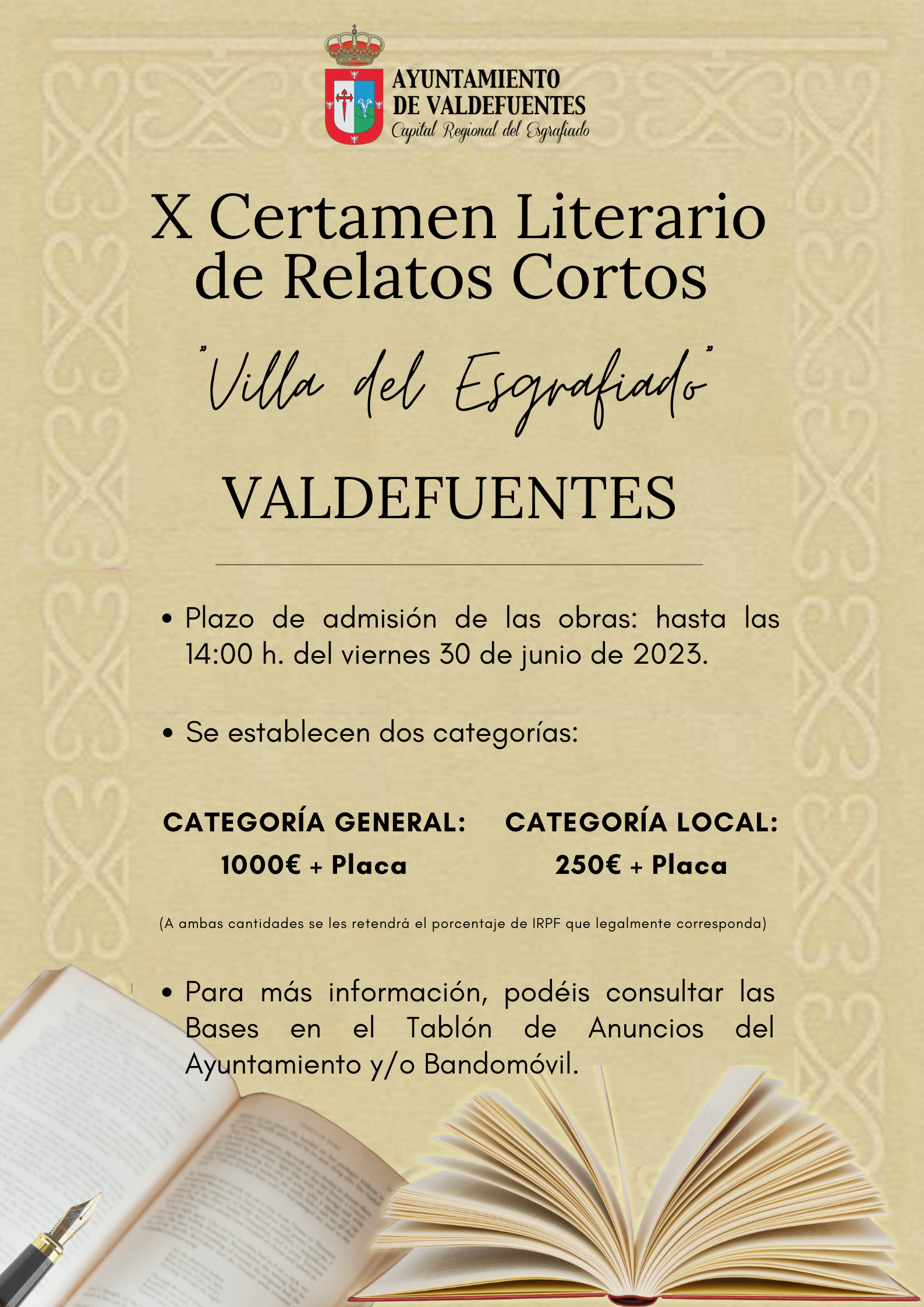 Imagen Bases X Certamen de Relatos Cortos 