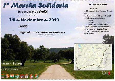 Cartel I Marcha Solidaria a beneficio del CAEX (Comité Antisida de Extremadura) 16.11.19.jpg