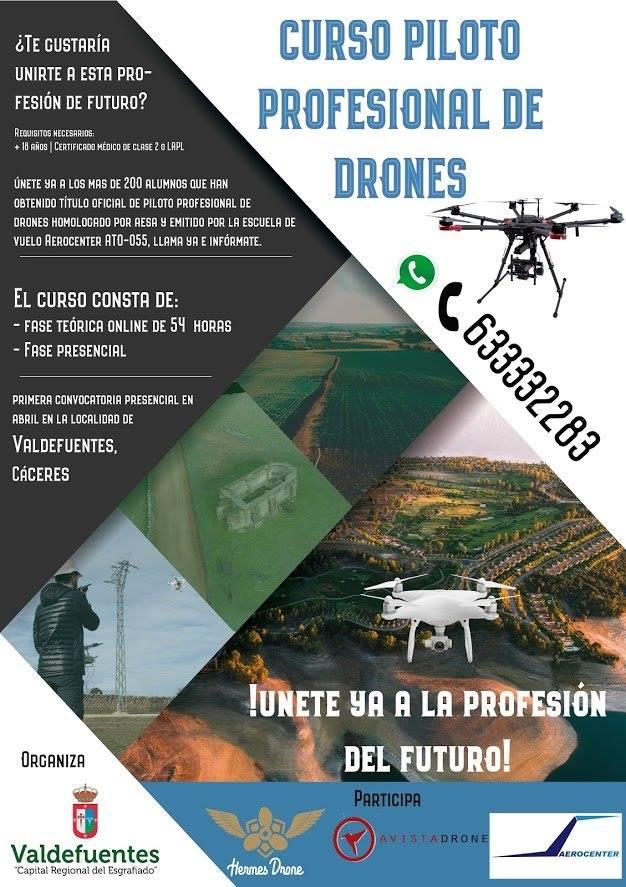Imagen Curso Piloto Profesional de Dron