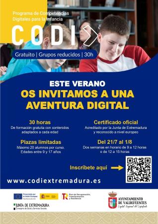 Imagen Programa de Competencias Digitales para la Infancia - CODI