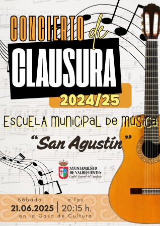 Imagen Concierto de Clausura EMM Curso 2024/25