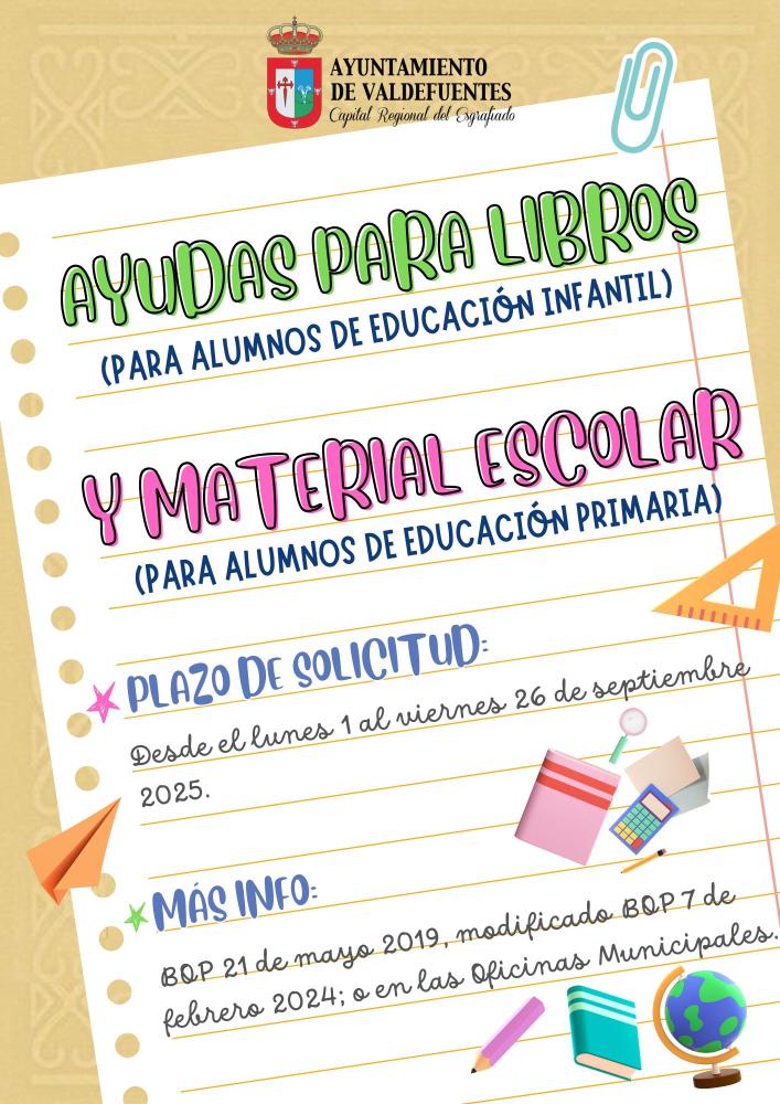 Imagen Ayuda Libros y Material Escolar