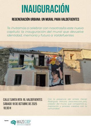 Imagen Inauguración: Un Mural Para Valdefuentes
