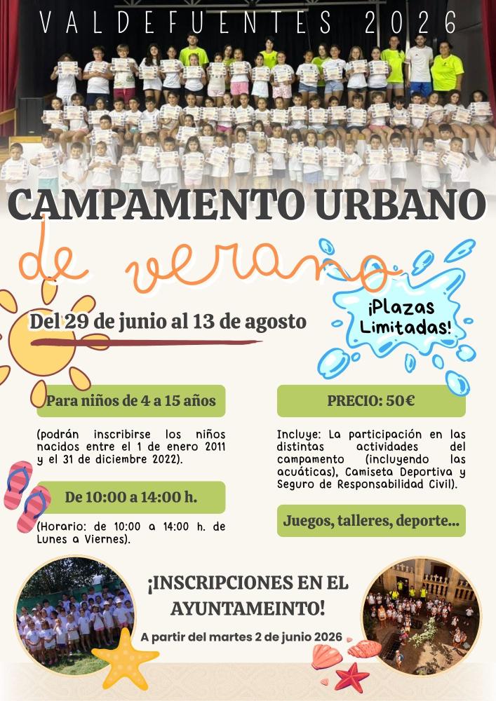 Imagen Campamento Urbano de Verano
